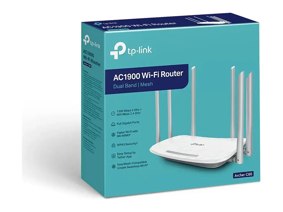 Router TP-LINK WiFi 5 AC1900 dual band (5GHz/2.4GHz) 4