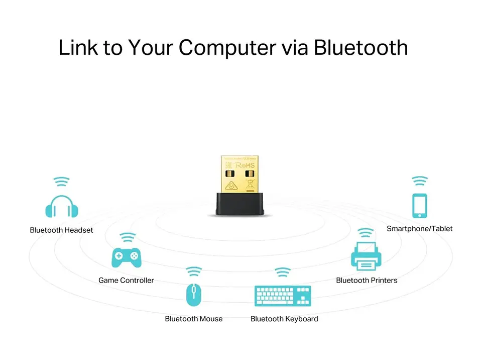 Adaptador USB TP-LINK WiFi 5 AC600 dual band (5GHz/2.4GHz) + Bluetooth 4.2 4