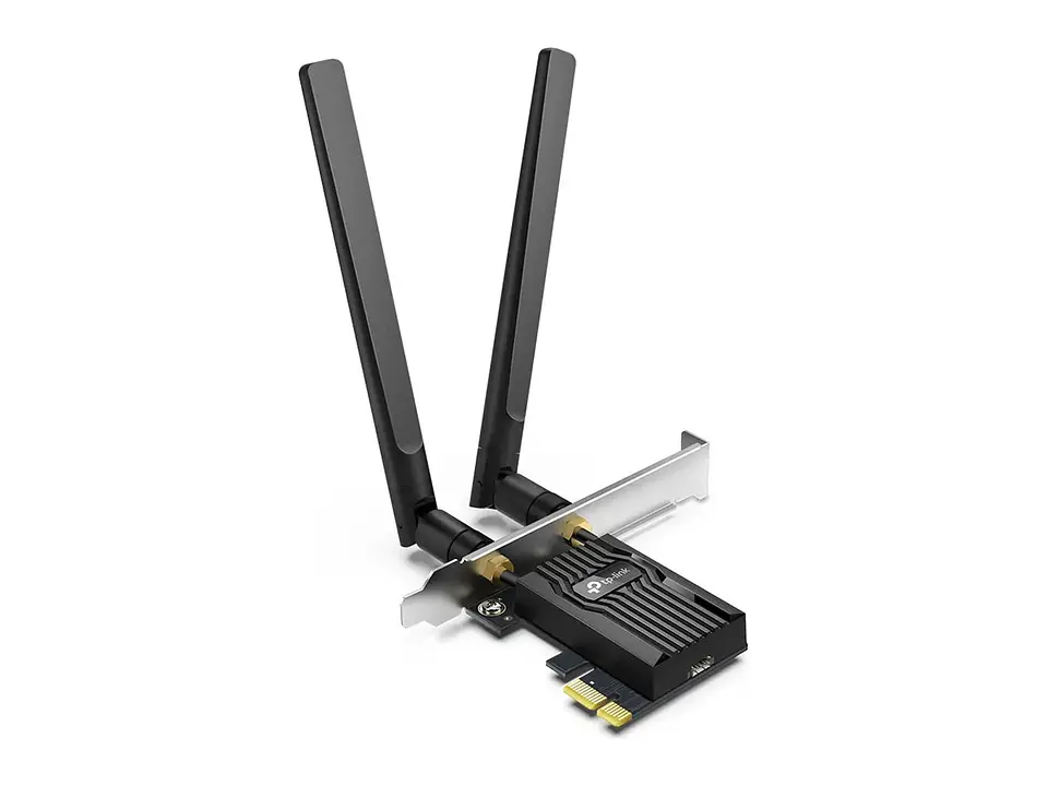 Adaptador PCIe TP-LINK WiFi 6 AX3000 dual band (5GHz/2.4GHz) + Bluetooth 5.2 2