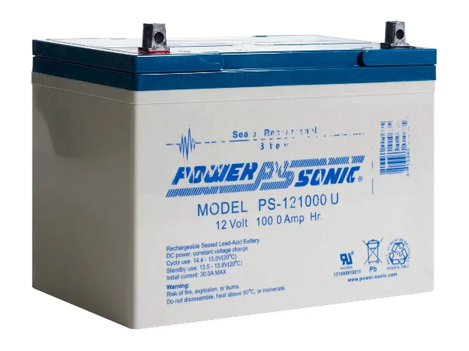 Fire-Lite BAT-121000 - Batería de 12 Voltios, 100AH 2