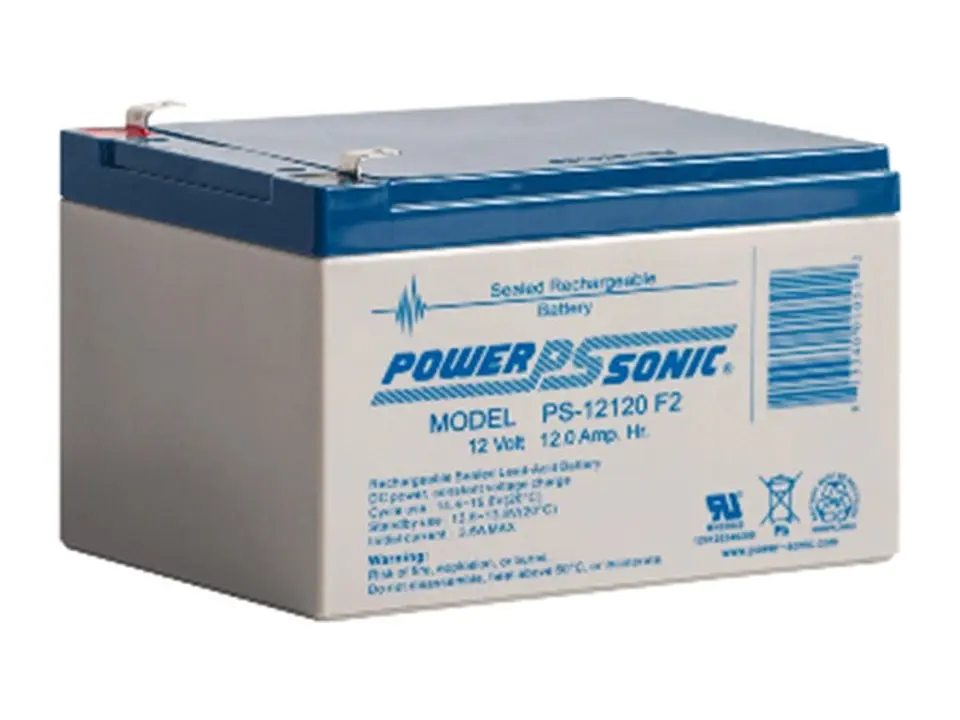 Fire-Lite BAT-12120 - Batería de 12V, 12AH 2