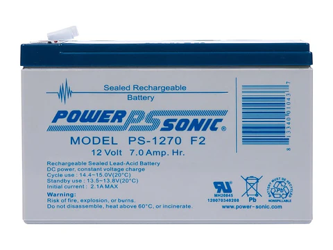 Fire-Lite BAT-1270 - Batería de 12V,7AH