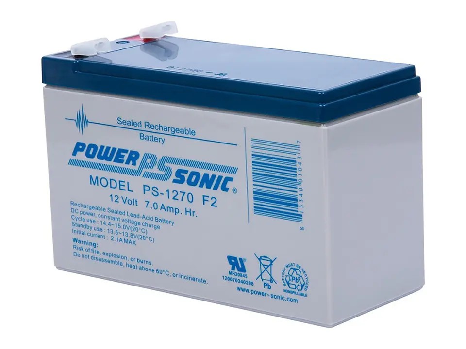 Fire-Lite BAT-1270 - Batería de 12V,7AH 2