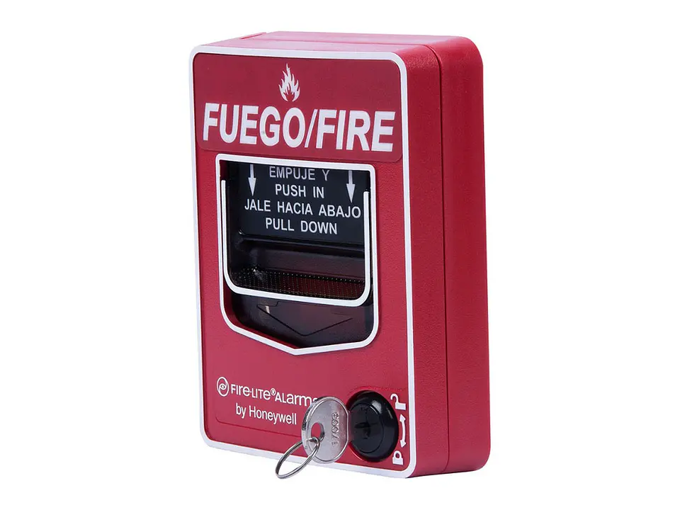 Fire-Lite BG-12LSP - Estación Manual de Doble Acción Convencional 4