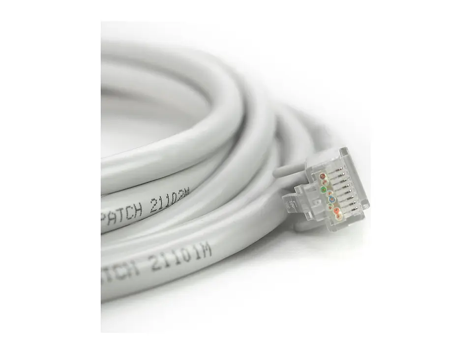 LinkBasic CAA01-UC6-3-F - Patch Cord UTP Multfilar RJ-45 Cat6 3mt Gris 3