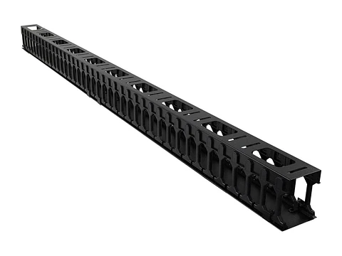 LinkBasic CFK02-32-A - Ordenador de cables vertical para gabinetes de 32-RU. Ducto de 110 x 86mm para alta densidad