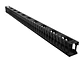 LinkBasic CFK02-32-A - Ordenador de cables vertical para gabinetes de 32-RU. Ducto de 110 x 86mm para alta densidad - Miniatura 1