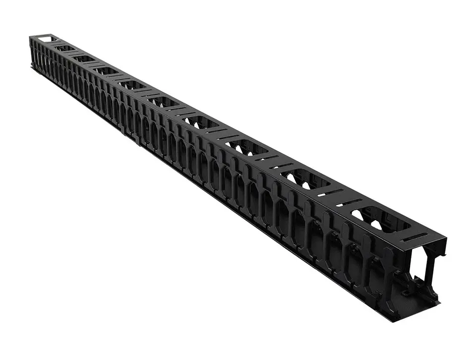 LinkBasic CFK02-32-A - Ordenador de cables vertical para gabinetes de 32-RU. Ducto de 110 x 86mm para alta densidad 1
