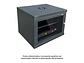 Quest CGC-2888 - Gabinete de Pared Compacto 7-RU 510 x 450mm. Incluye: Bandeja 1-RU + PDU de 4 tomas 5-15R - Miniatura 1
