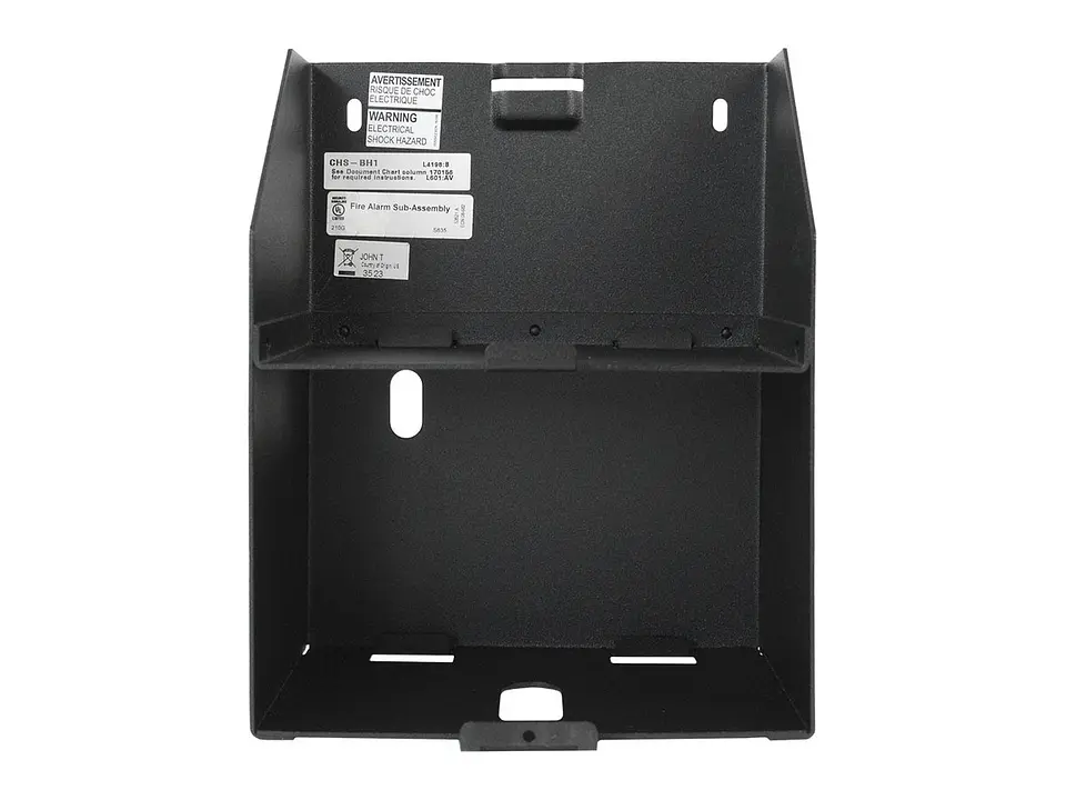 Notifier CHS-BH1 - Chasis, Soporte de baterías de hasta 12AH, para usar con amplificadores DAA 1