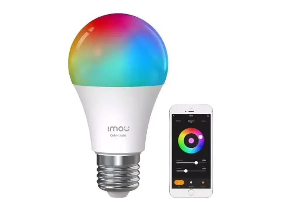 Imou CL1B-5-E27 - Foco RGB -B5 Color Light Bulb - WiFi 2.4 GHz 1