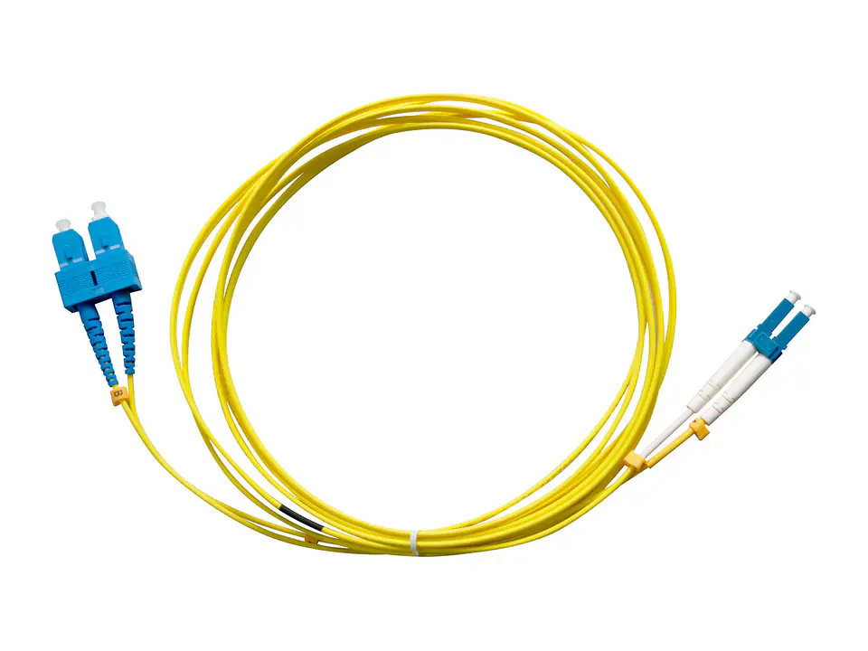 Patch Cord FO LC/UPC-SC/UPC Monomodo Duplex 3m LSZH 1