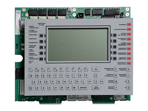 Notifier CPU2-3030D-SP - CPU con Pantalla para Panel NFS2-3030. Soporta Hasta 10 Lazos de 159 Detectores / 159 Módulos. Idioma Español