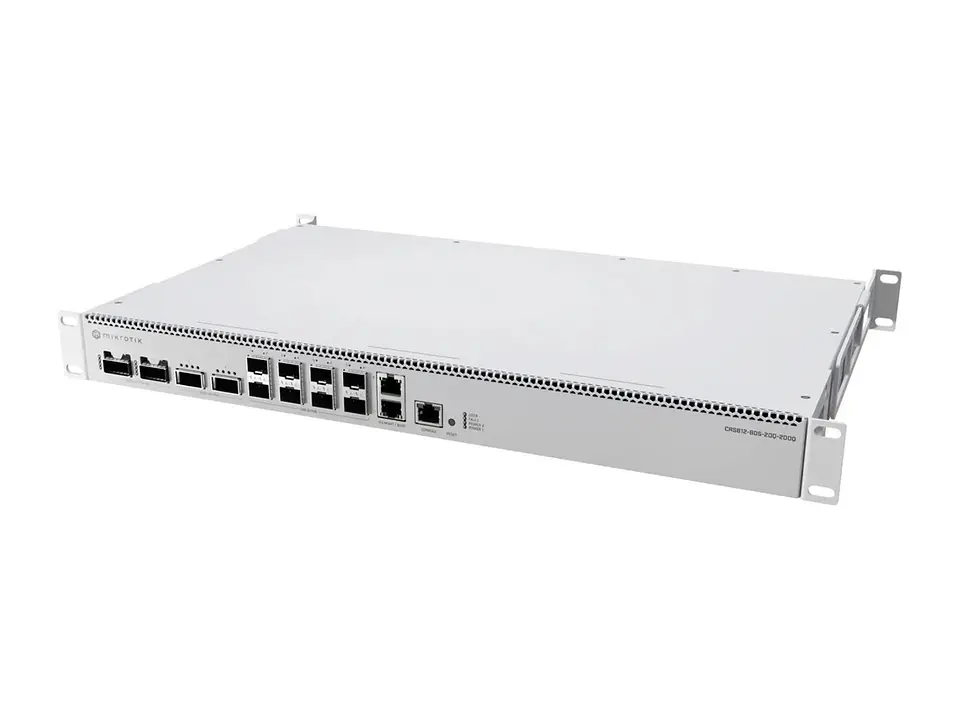 Switch MikroTik CRS812-8DS-2DQ-2DDQ-RM 2