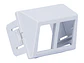 Siemon CTE-MXA-02-02 - Módulo Adaptador Angular para 2 Jack Cat 7A TERA a Placas CT - Miniatura 1