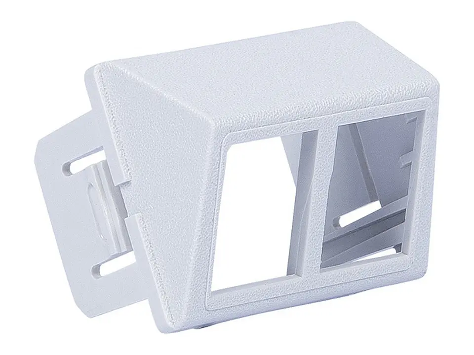 Siemon CTE-MXA-02-02 - Módulo Adaptador Angular para 2 Jack Cat 7A TERA a Placas CT 1