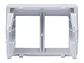 Siemon CTE-MXA-02-02 - Módulo Adaptador Angular para 2 Jack Cat 7A TERA a Placas CT - Miniatura 3
