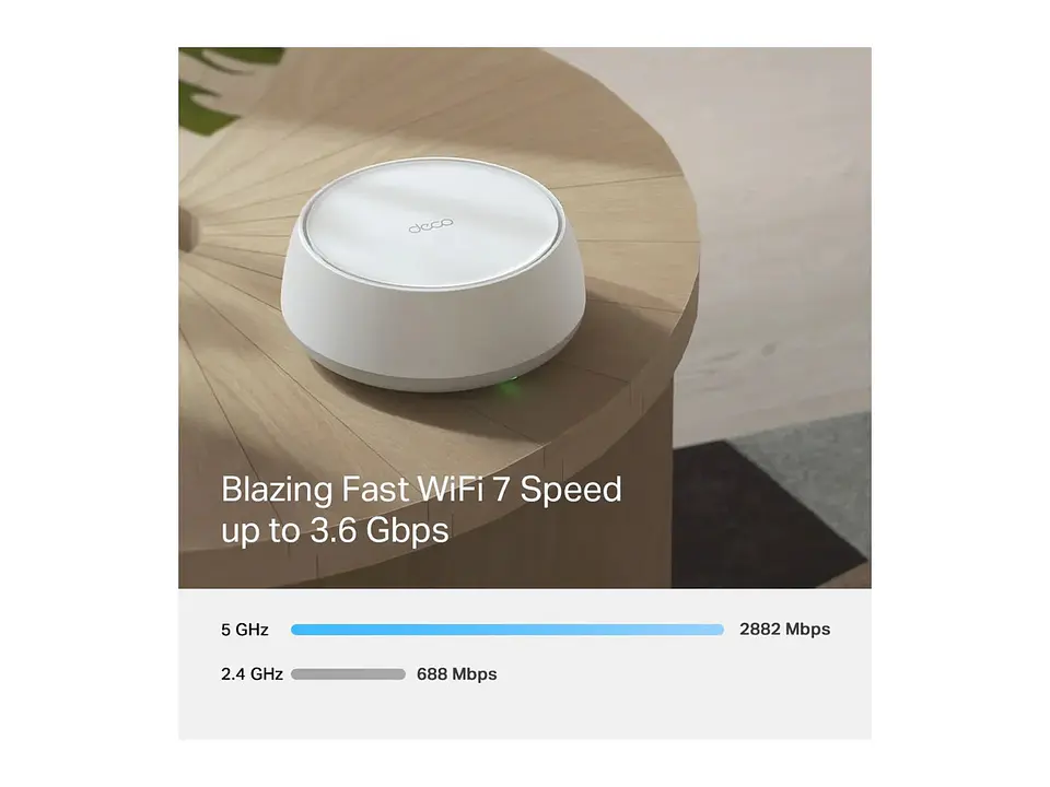 TP-LINK Sistema Mesh WiFi7 dual band BE3600 3