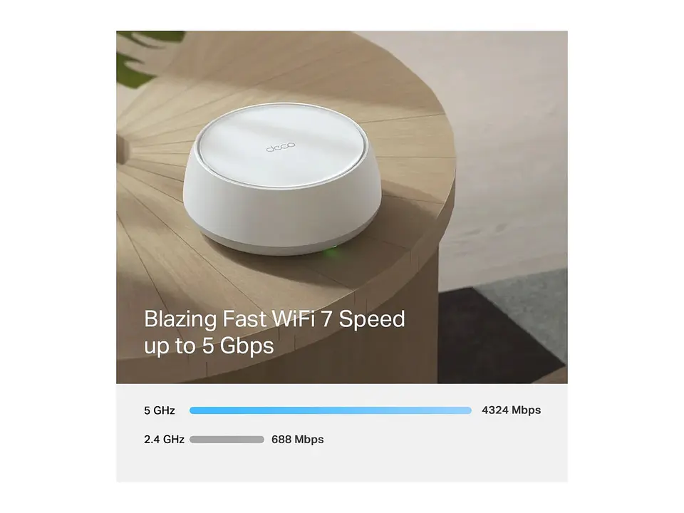TP-LINK Sistema Mesh WiFi7 dual band BE5000 3