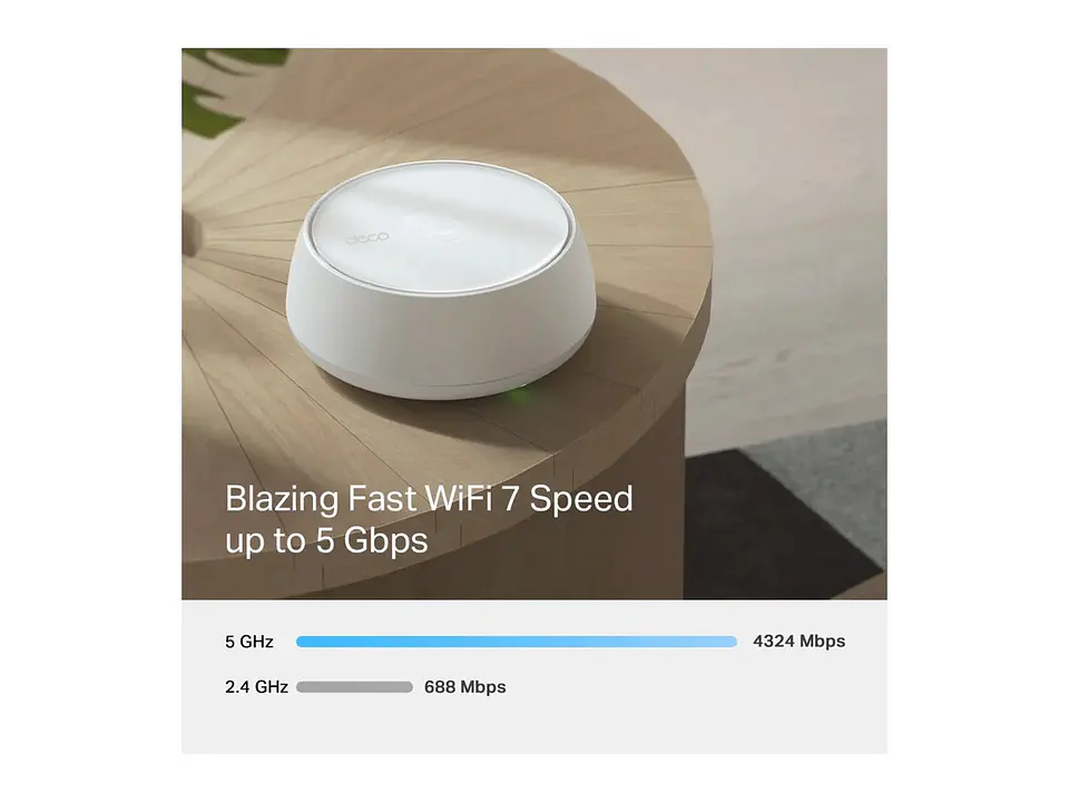 TP-LINK Sistema Mesh WiFi7 dual band BE5000 4