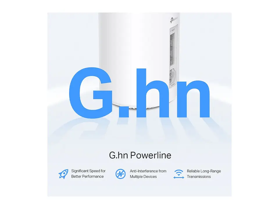 TP-LINK Sistema Mesh WiFi6 dual band AX3000 + Powerline G1500 4
