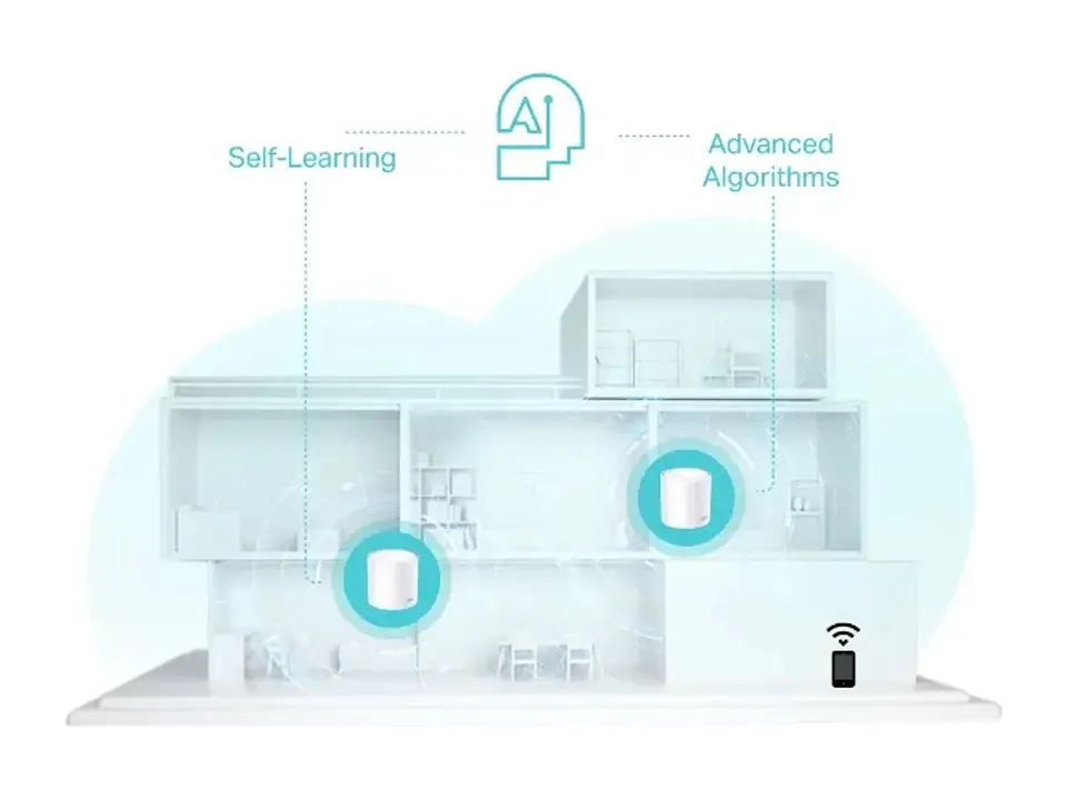 TP-LINK Sistema Mesh WiFi6 dual band AX3000 3