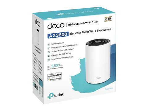 LIQUIDACION - Deco X68(1-PACK) TP-Link Deco Wi-Fi 6 Mesh / AX3600 Tri-Band