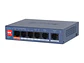 Dahua DH-CS4006-4ET2GT-60 - Switch PoE Cloud (dolynk) L2 6P (4P PoE 10/100 + 2P Uplink Gig), 60W (dip: Watchdog/extend 250M) - Miniatura 3
