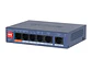Dahua DH-CS4006-4GT-60 - Switch PoE Cloud (dolynk) L2 6P (4P PoE 10/100/1000 + 2P Uplink Gig), 60W (P1 60W) - Miniatura 1