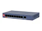 Dahua DH-CS4009-8ET1GT-60 - Promo Agosto - Switch PoE Cloud (dolynk) L2 9P (8P PoE 10/100 + 1P Uplink Gig), 60W (dip: Watchdog/extend 250M) - Miniatura 1