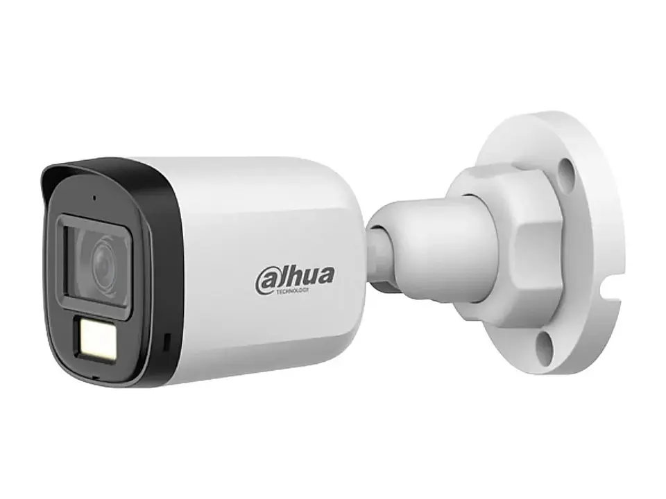 Dahua DH-HAC-B1A21N-U-IL-A - Cooper - Camara Hdcvi Bullet Plastico 2 MP - 2.8 MM - Smart Dual Light - Mic - 4EN1 - IP67 1