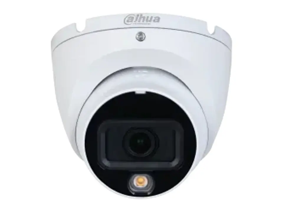 Dahua DH-HAC-HDW1200TLMN-IL-A - Camara Hdcvi Eyeball 2MP Smart Dual Light 2.8 MM IR 20 M con Microfono 2