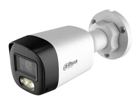 Dahua DH-HAC-HFW1500RLN-IL-A - Camara Hdcvi 5MP Bullet 2.8MM Smart Dual Light IR 30M Luz Blanca 30M Microfono IP67