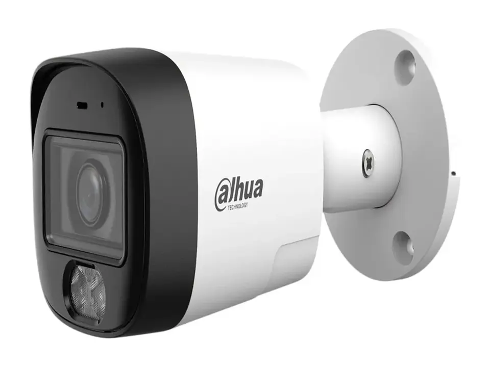 Dahua DH-HAC-HFW1500RMN-IL-T - Camara Hdcvi Bullet Metal 5 MP - 2.8 MM - Smart Dual Light - Two-way Talk - 4EN1 - IP67 - 12 VDC 1