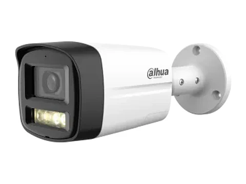 Dahua DH-HAC-HFW1500TLMN-IL-T - Camara Hdcvi Smart Dual Light Bullet 5 MP - Two-way Talk - IP67 - Ir/luz Calida 40 M
