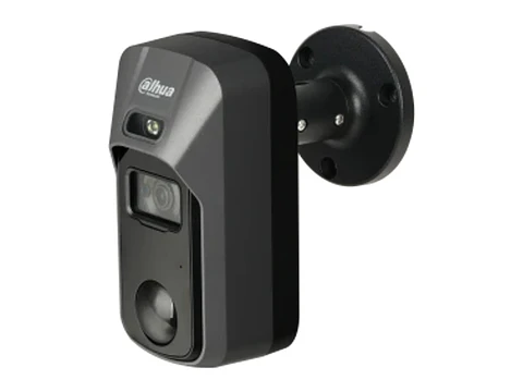 Dahua DH-HAC-ME1500C-0280B - Camara Hdcvi Pir 5 MP - 2.8 MM - IR 20 M - Deteccion Dual Video + Pir 14 M / 110° - Disuasion Activa con Luz Blanca y Sirena - IP67