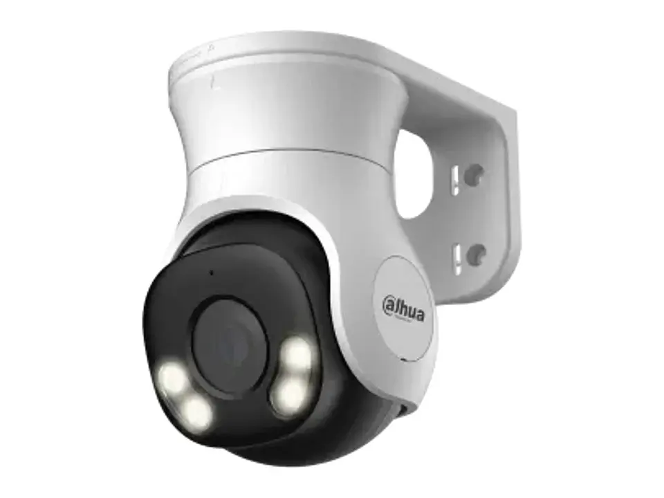 Dahua DH-HAC-PT1200AN-IL-A - Cámara Hdcvi Pt 2MP Pan & Tilt Smart Dual Light 40M Lente 2.8 MM Audio Integrado IP66 Full Hd 1