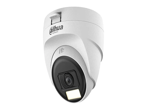 Dahua DH-HAC-T1A51N-U-IL-A - Cooper - Camara Hdcvi Domo Eyeball Plastico 5 MP - Smart Dual Light - Mic - IR 25 M