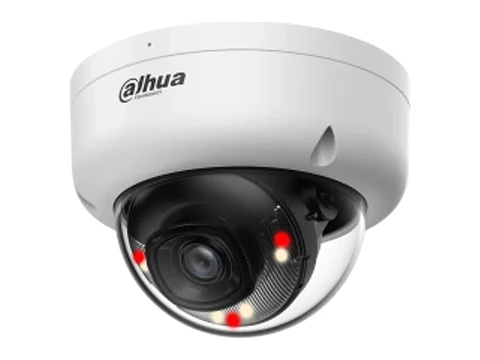 Dahua DH-IPC-HDBW1439E1-A-IL - Promo Agosto - Camara IP Domo 4MP Smart Dual Light, Mic, IK08, IP67, PoE