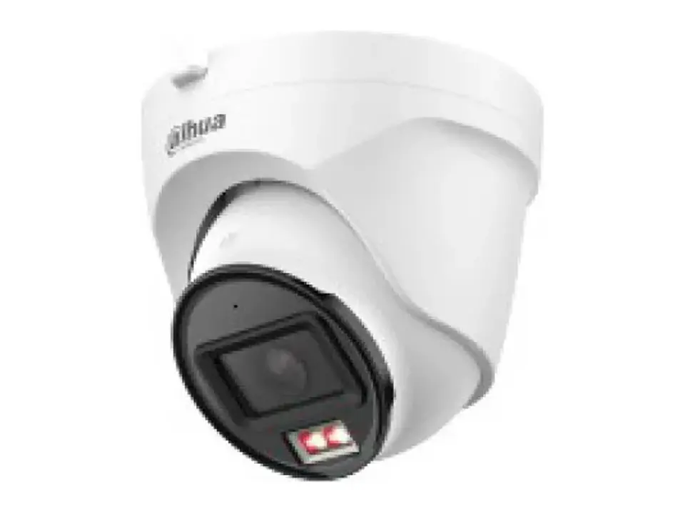Dahua DH-IPC-HDW1239T1-A-IL - Camara IP 2MP Eyeball Smart Dual Light 30 Metros Lente 28 MM Wdr PoE IP67 con Microfono y Deteccion de Personas 1