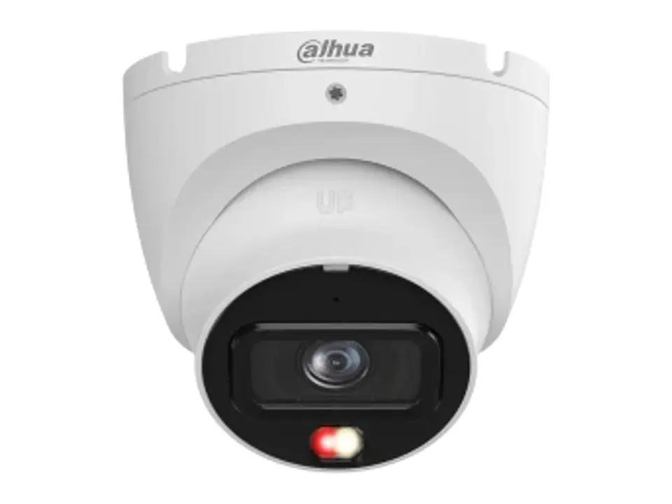 Dahua DH-IPC-HDW1639T-A-IL - Camara IP Domo 6MP Entry Smart Dual Light Lente Fijo con Microfono Integrado IP67 PoE 3