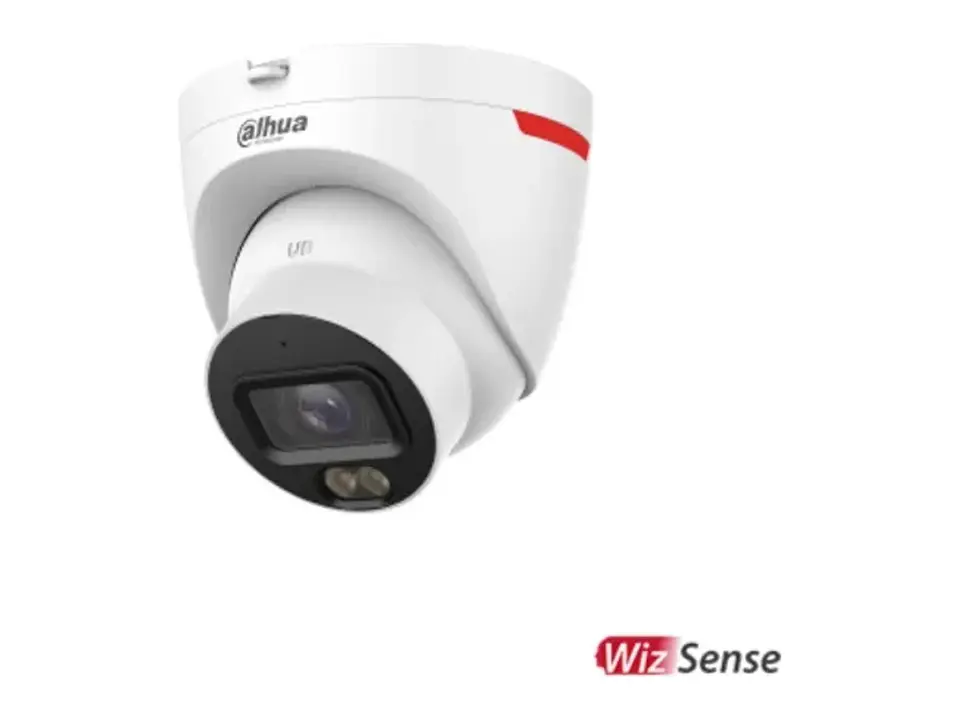 Dahua DH-IPC-HDW2449T-S-PRO - Camara IP Eyeball 4MP Wizcolor (wizsense), Luz Calida 30M, Mic, IP67, PoE 1
