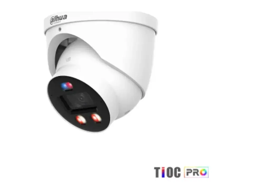 Camara IP Eyeball 4MP Tioc Pro Wizcolor, IR 30M + Luz Calida 30M 1