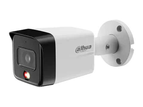 Dahua DH-IPC-HFW1839TC-A-IL - Camara IP 8MP Bullet 2.8MM Dual Light IR 30M Luz Blanca 20M PoE Microfono Deteccion Humana IP67