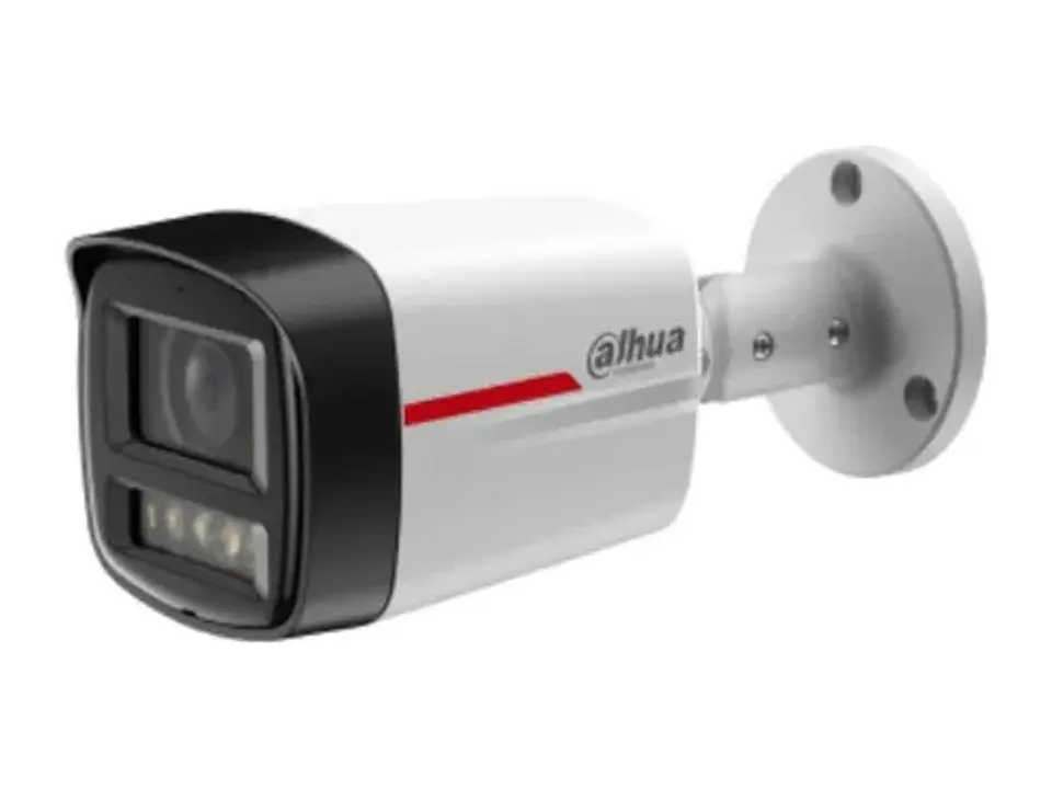 Dahua DH-IPC-HFW2449TL-S-PRO - Promo Agosto - Camara IP Bullet 4MP Wizcolor (wizsense), Luz Calida 50M, Mic, IP67, PoE 1