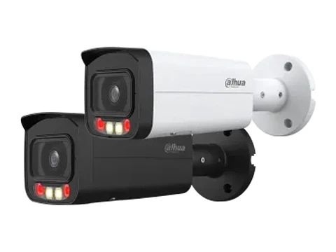 Dahua DH-IPC-HFW2849T-AS-IL - Camara IP Bullet 8MP Wizsense Smart Dual Light, IR 60M + Luz Calida 50M, Mic, IP67, PoE