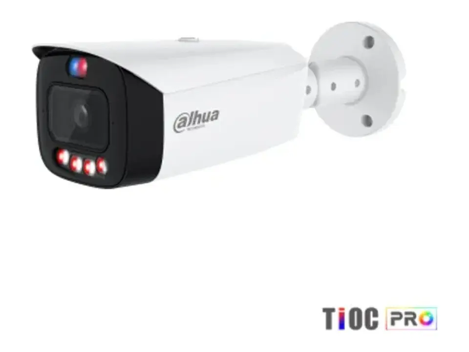Camara IP Bullet 8MP Tioc Pro Wizcolor, IR 50M + Luz Calida 50M 1