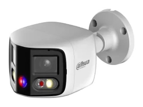 Cámara IP Tioc Duo 2×4MP (180°), Disuasión Activa (luz/sirena), IP67