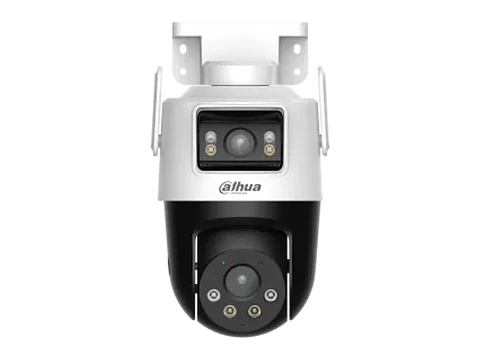 Dahua DH-P3D-3F-PV-P - Camara IP Wifi/poe Doble Lente 3 + 3 MP - Pt 6 MM + Fija 2.8 MM - Luz Calida 40 M - Audio Bidireccional - Disuasion Activa - IP66