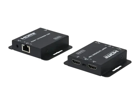 Dahua DH-PFM702 - Extensor HDMI 4K por CAT6, Tx/rx, Hasta 50 M en 1080P / 40 M en 4K, IR, Poc